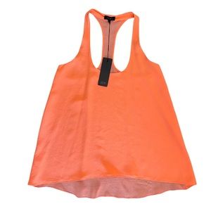 Sen “Tara” coral silk swing tank